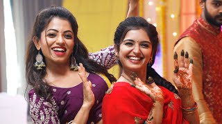 Mounaragam Serial Ammulu And Ankit Dance Making Exclusive Secens