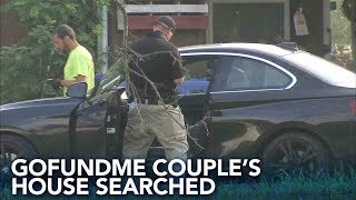 Search warranted executed at GoFundMe couple's home