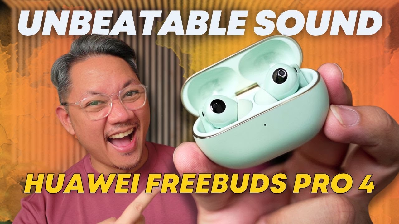 You WON'T Believe the Audio Quality of the HUAWEI FreeBuds Pro 4
