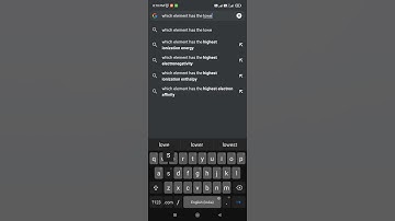 which element has the lowest boiling point?