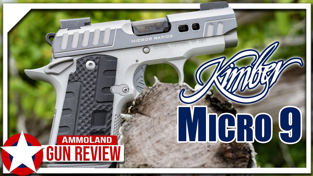 Kimber Micro 9 Rapide Black Ice Pistol Review