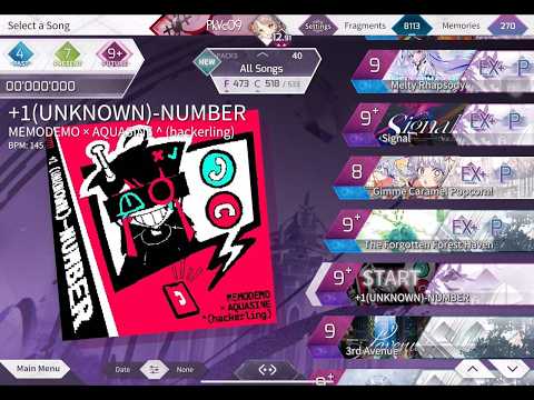 Arcaea - +1(UNKNOWN)-NUMBER (FTR 9+ - First Attempt)