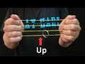 Best rubber band magic trick blow your mind tutorial magic trick for beginner 09