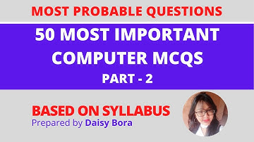 Most Important Computer MCQ for Competitive Exam Assam 2021 || Part 2 || Assam Secretariat