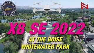 Fimi X8 SE 2022 at the J.A. and Kathryn Albertson Family Foundation Boise Whitewater Park