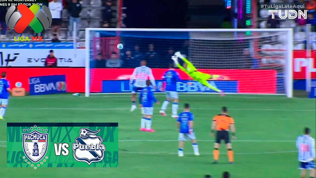 ¡CERCA LA BALA! Idrissi remata | Pachuca vs Puebla | Liga MX - Jornada 4 Apertura 2026 | TUDN