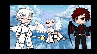 God, Me, and Satan watching my funeral||Gacha skit||AngelxPlxys||