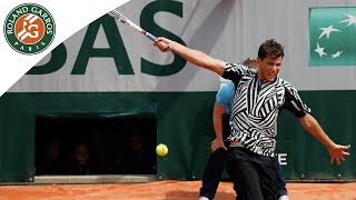 Alexander Zverev v Dominic Thiem Highlights - Men's Round 3 2016 - Roland-Garros