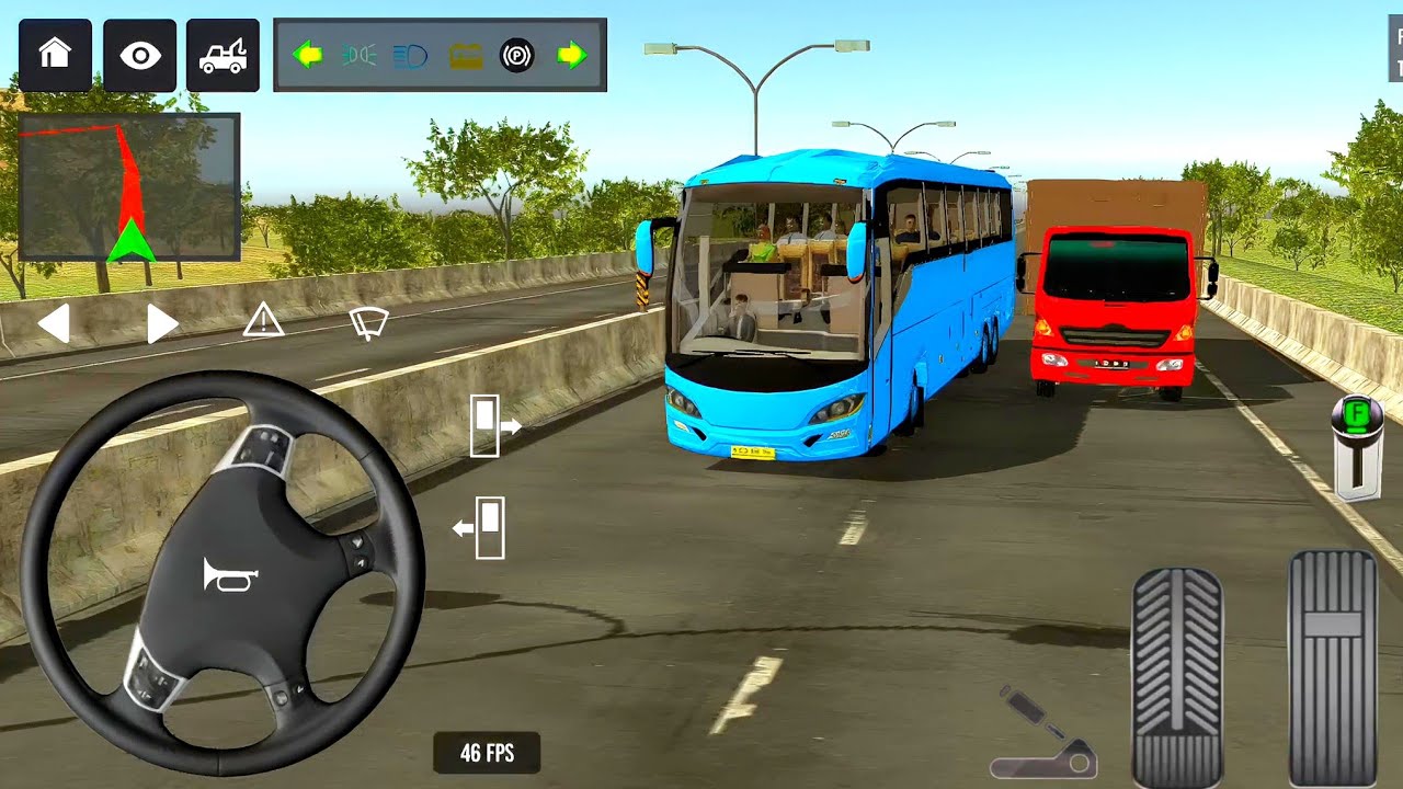 Coach Bus Simulator India Offroad Driving Bus Game Simulator 2026 Gameplay Video Part - 17