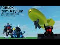 Roblox item asylum  a chaotic experience ft grandmasterethan