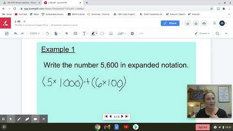 Reading & Writing Whole Numbers in Expanded Notation