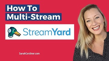 STREAMYARD: How To Multi-Stream Your Live Video To Multiple Locations at The SAME TIME!