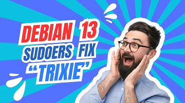 Debian 13 "Trixie" Hoe gebruikers toevoegen in het Sudoers-bestand in Debian 13 "Trixie" Gebruike...