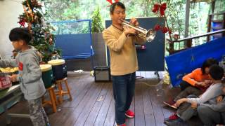 2014 1231 聖誕種籽--若淳爸演出 2