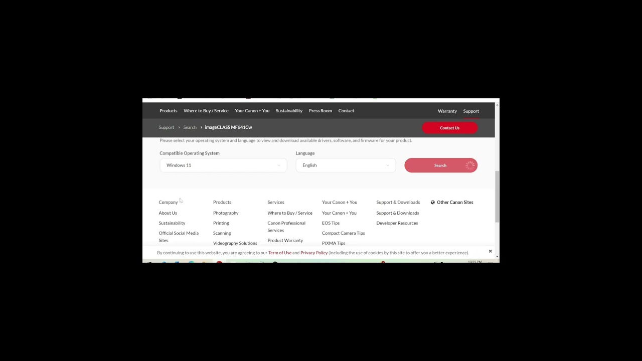 How to Install Canon MF641CW/643CDW/645CX Printer Driver