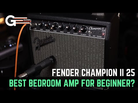 Комбопідсилювач для електрогітари FENDER CHAMPION II 25, видео 1