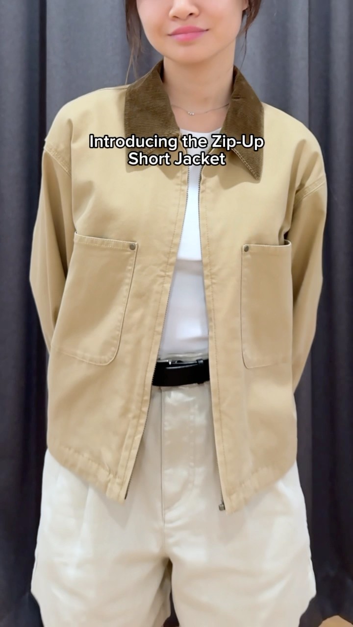 Meet the Zip Up Short Jacket - YouTube