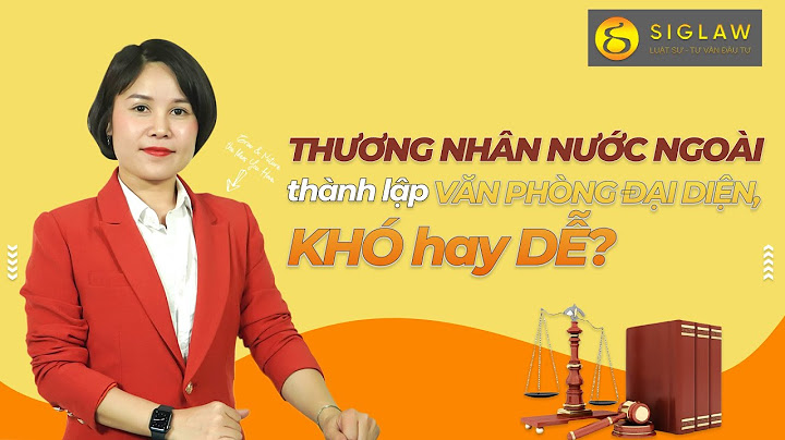 Chi nhánh văn phòng đại diện của pháp nhân là