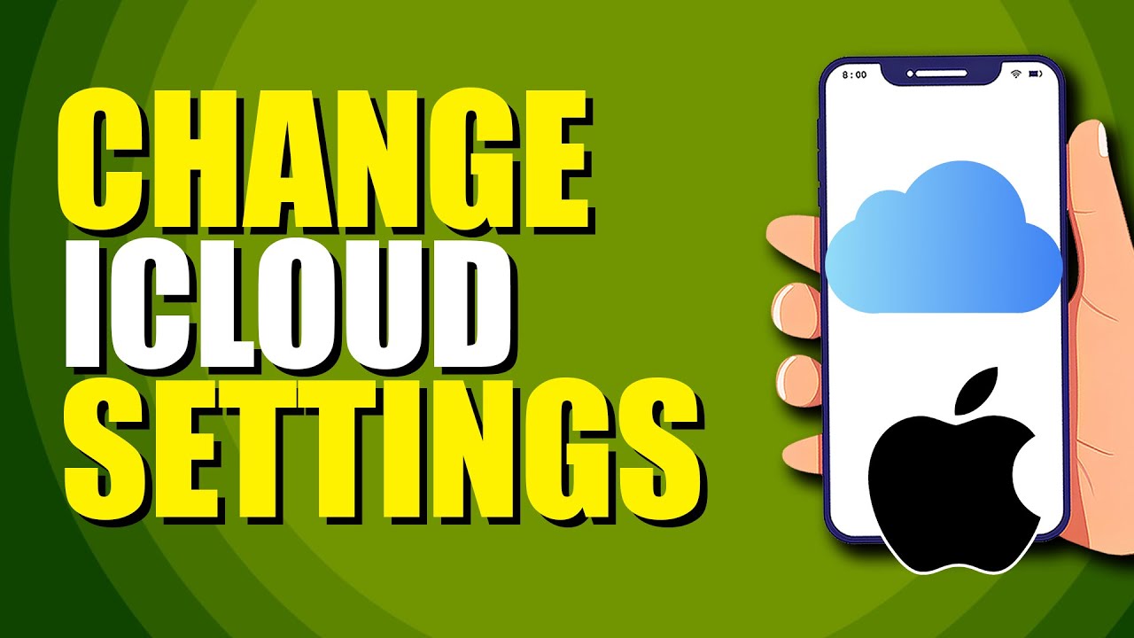 How To Change iCloud Settings On iPhone (Quick & Easy) - YouTube