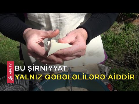 Dadından doyulmayan “üçqulaq paxlavası” belə hazırlanır - APA TV