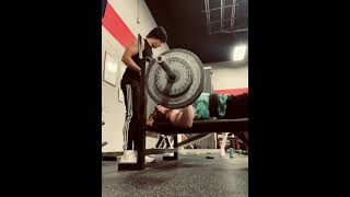 125/275 x 5 Bench PR