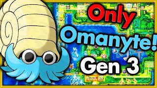 Can I Beat Pokemon Fire Red with ONLY ONE OMANYTE? 🔴 Pokemon Challenges ► NO ITEMS IN BATTLE