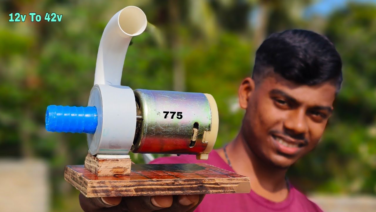 Water Pump || सबसे powerful water pump || How to make Powerful Water Pump 12volt With 775 Motor