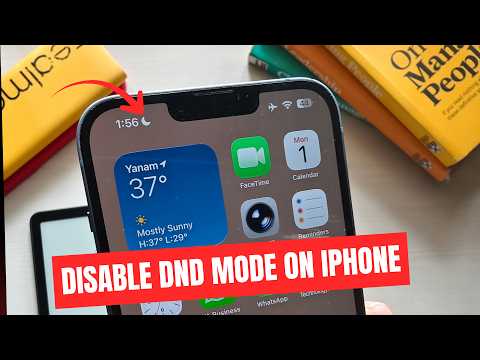 iPhone 101: How to Turn Off Do Not Disturb on iPhone