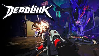 DEADLINK Gameplay - New Cyberpunk FPS (SOLDIER RUN) screenshot 5