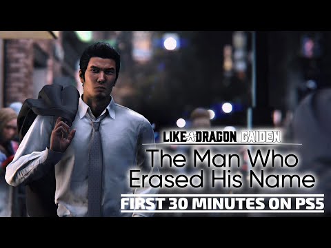 Like a Dragon Gaiden: The Man Who Erased His Name (видео)