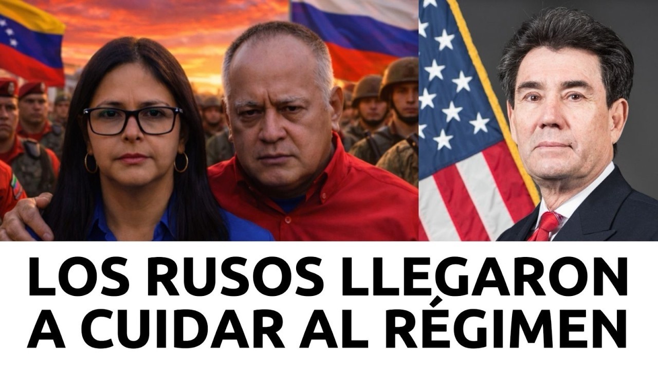 Rusos llegaron a Venezuela a cuidar al régimen  Luis Quiñonez denuncia apoyo directo de Putin