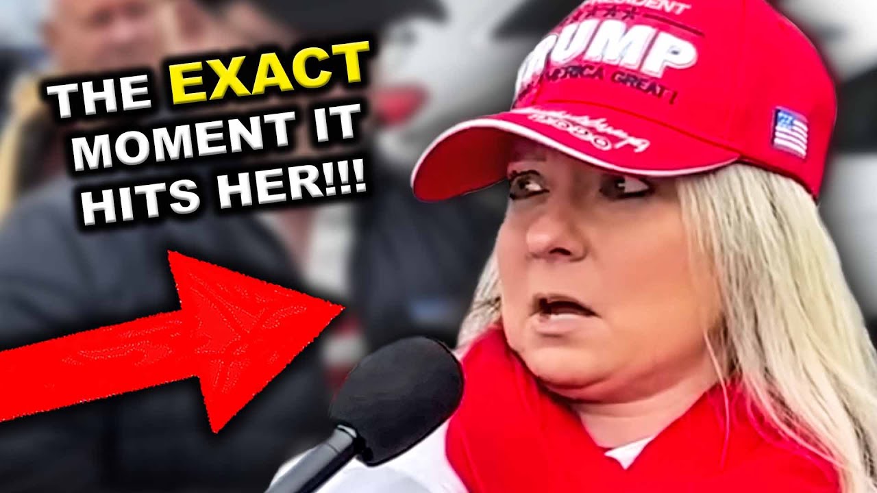 Trump Supporter GLITCHES When She Learns Trump LIED