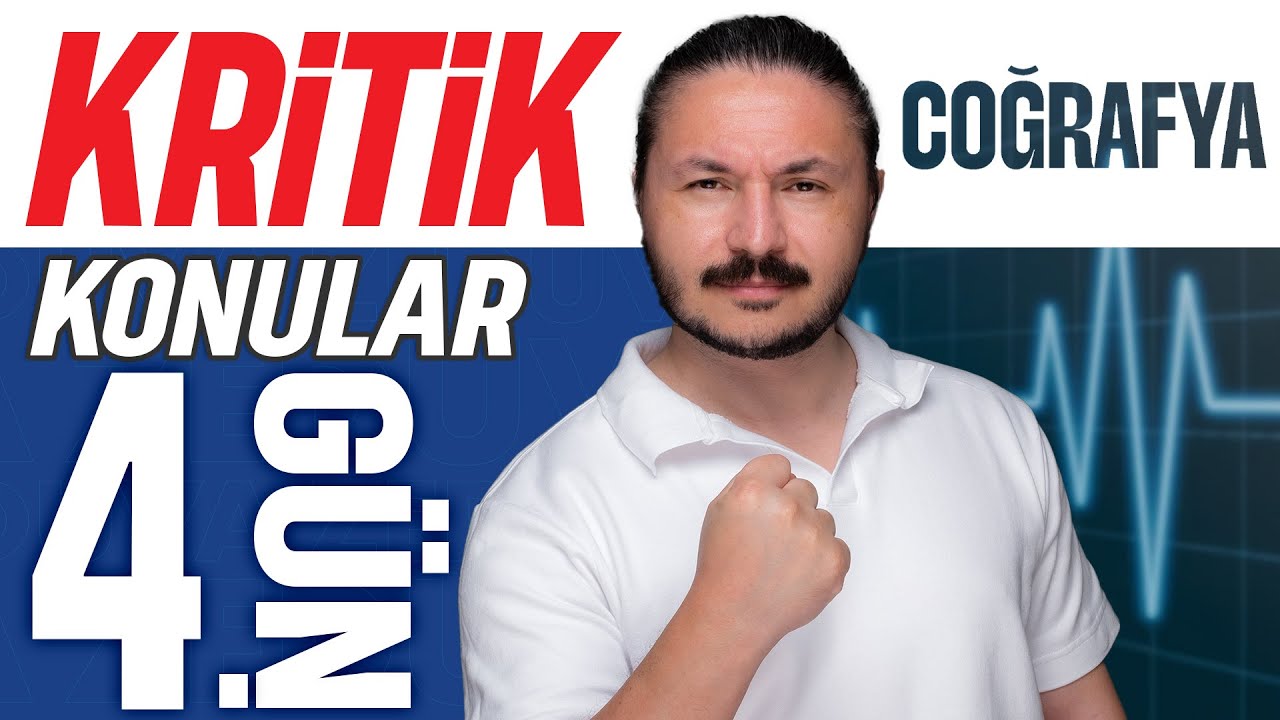 TYT Coğrafya kritik konular kampı | 2026 - 2027 | 12 GÜNDE (GÜN4 Nüfus Konu Anlatım)