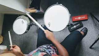 DRUMS / solo on SABIAN QUIET TONE pad #sabian #rudiments #sabiancymbals