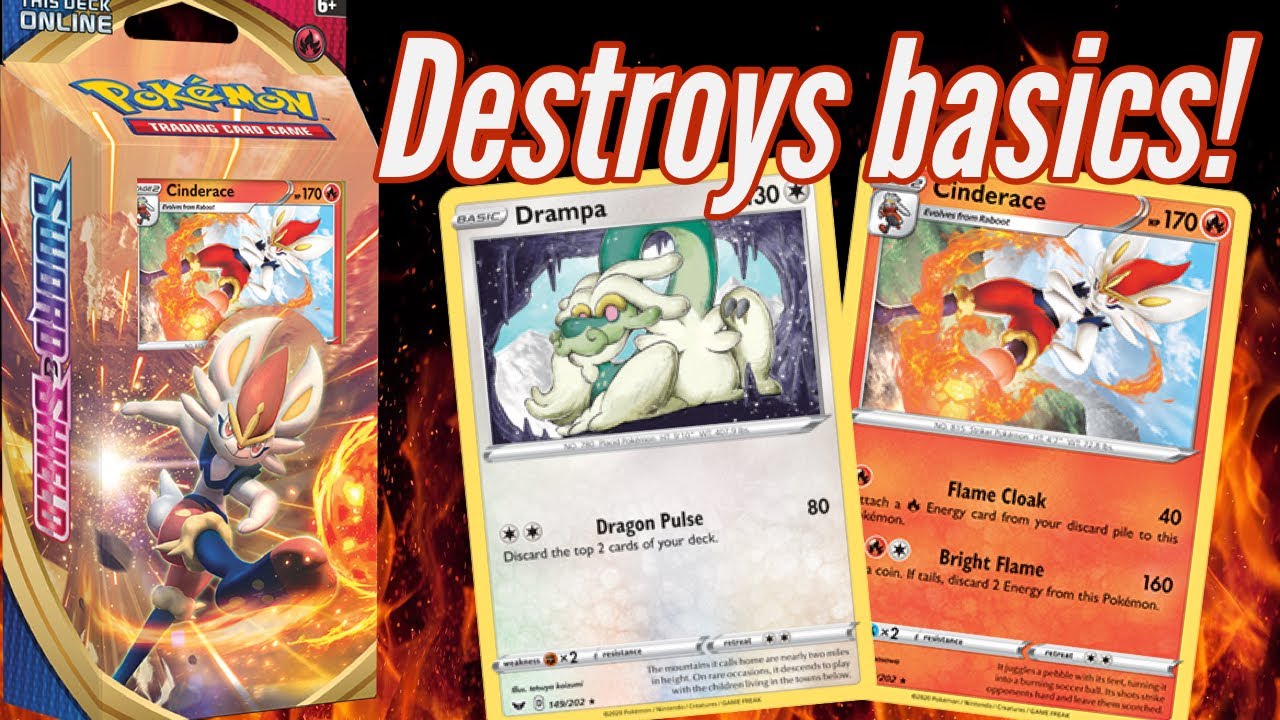 Is The Cinderace Theme Deck Worth Buying In Pokemon TCG Online? | Theme  Deck Tuesday - YouTube