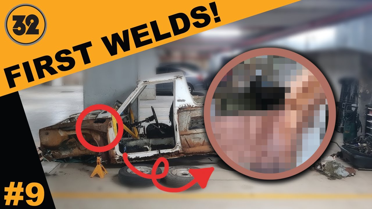 DATSUN BUILD - CONTINUING RUST REPAIRS (#9)