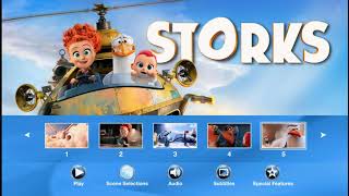 Storks 2016 Blu-Ray Menu Walkthrough