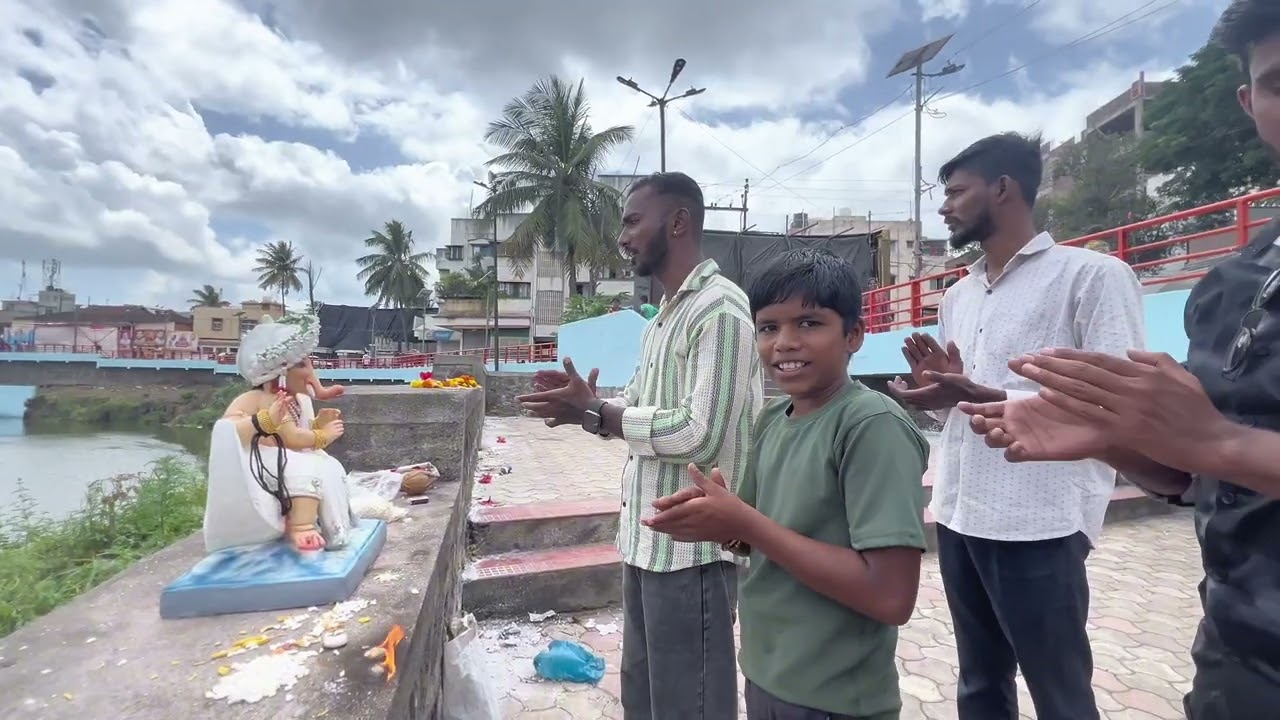 गणपती बाप्पा मोरया, पुढच्या वर्षी लवकर या ❤️🥹