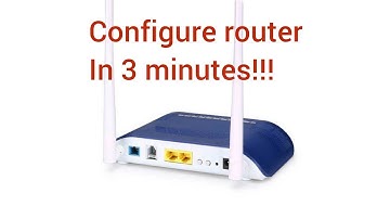 How to configure Netlink Router within 3 minutes???