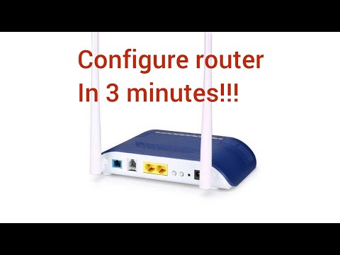 How to configure Netlink Router within 3 minutes???