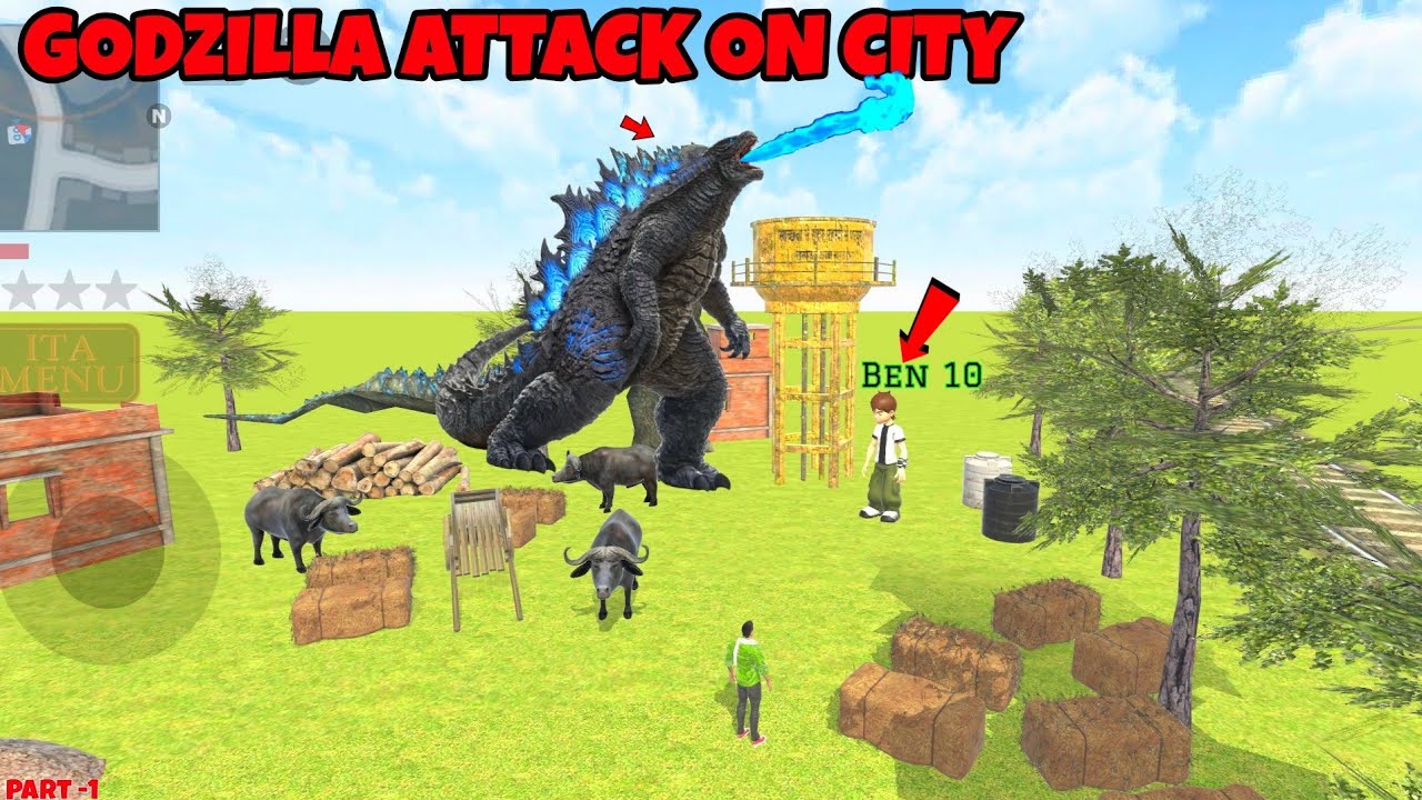 indian Theft Auto game New Godzilla Attack Live