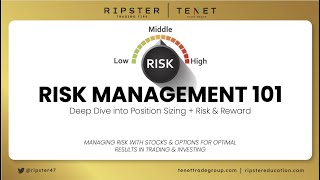 Stock Market Risk Management 101: How to Position size and manage risk in Stocks & Options