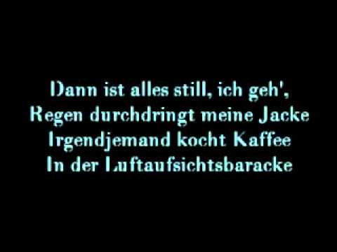 Über den Wolken Reinhard Mey lyrics (mit Texte)