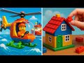 ミニレンガの家を建てる 🏡✨ 創造的なDIYプロジェクトのアイデア!