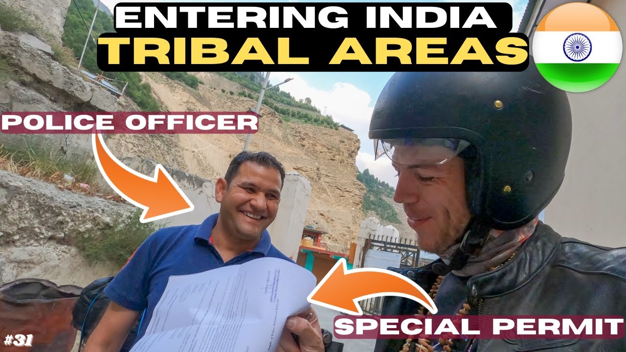 Foreigners can't go to these India tribal areas alone...but I still went! India Motorcycle Vog EP30