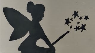 How to make wall stickers with water colour || Easy home decoration || diy hack screenshot 5