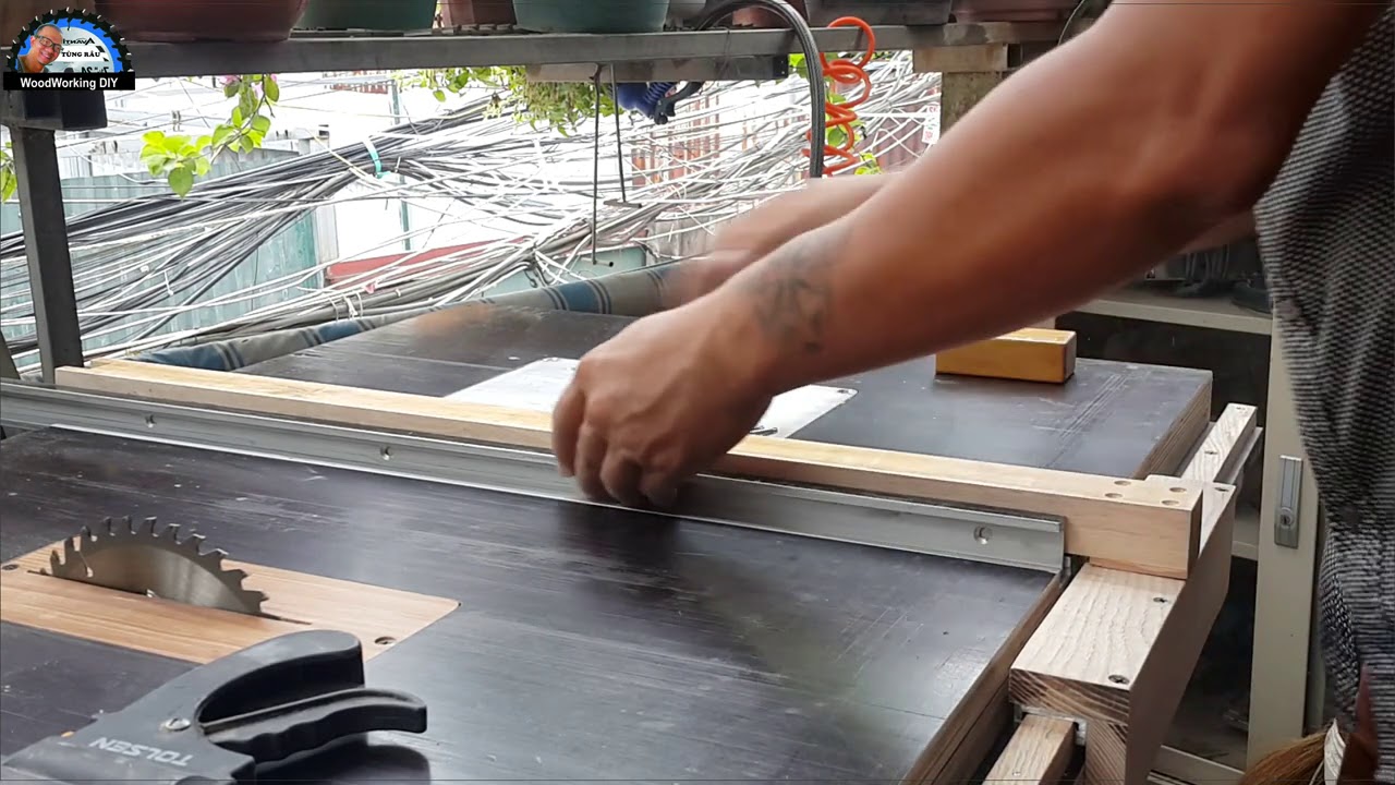 Fence For Homemade Table Saw YouTube