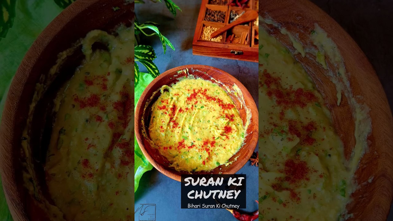 Suran Ki Chutney | Suran Chutney | How to Make Suran Ki Chutney | Suran Chutney Recipe | 