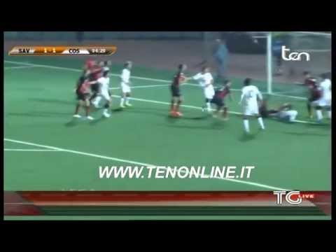 Savoia-Cosenza 1-1, la sintesi Ten. 22/11/2014.