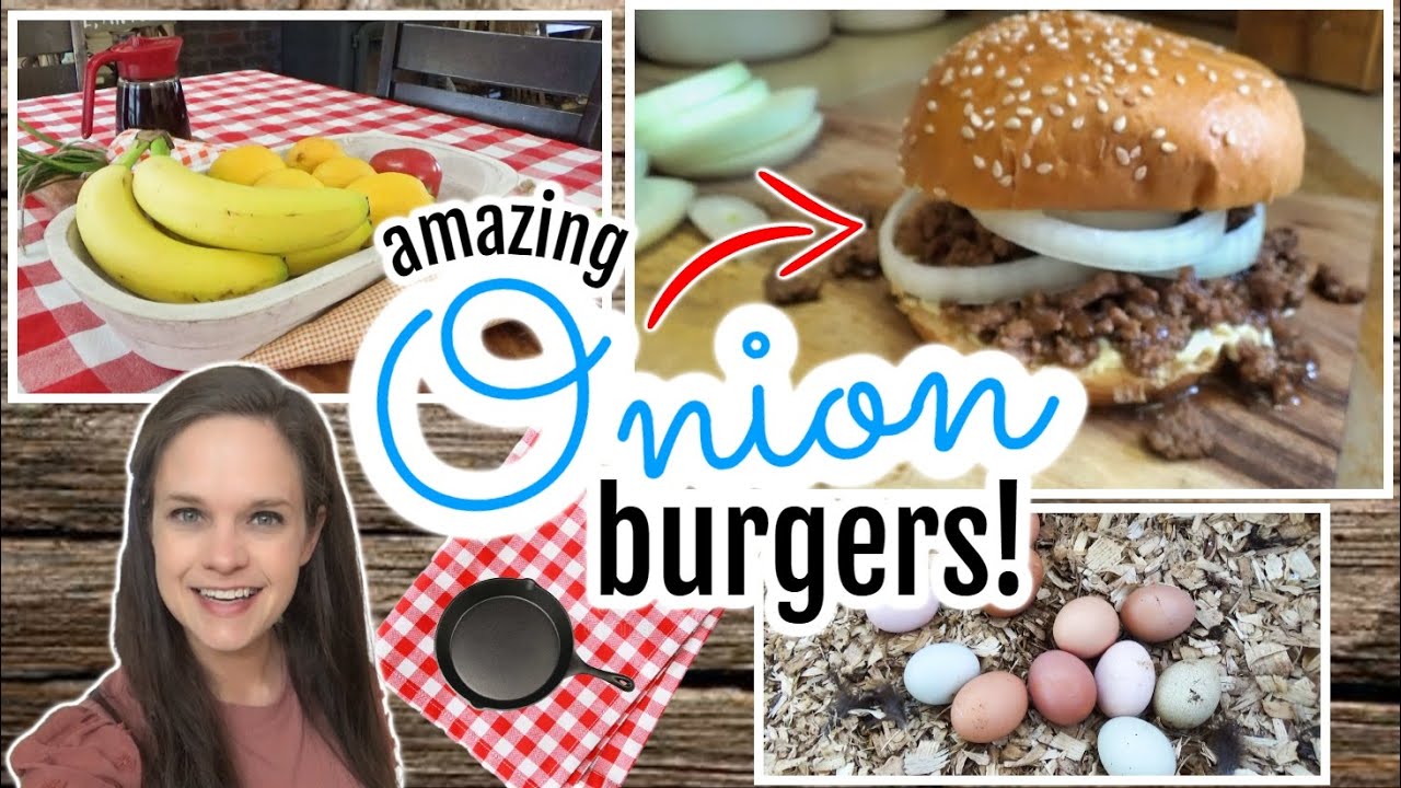 She's Right! 😁👏 Paula Deen's AMAZING Onion Burgers! Southern Cooking
